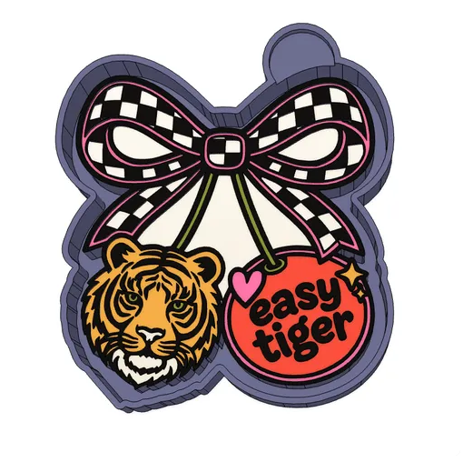 Easy Tiger Bow Silicone Mold