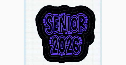 Senior 2026 Silicone Mold