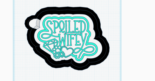 Spoiled Wifey Silicone Mold