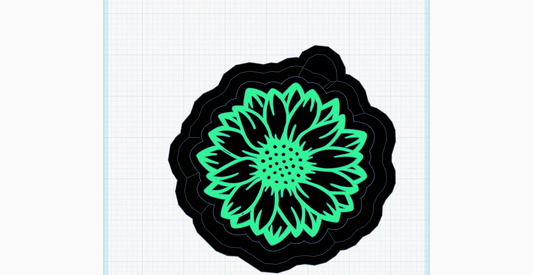 Sunflower Silicone Mold