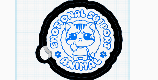 Emotional Support Animal Silicone Mold