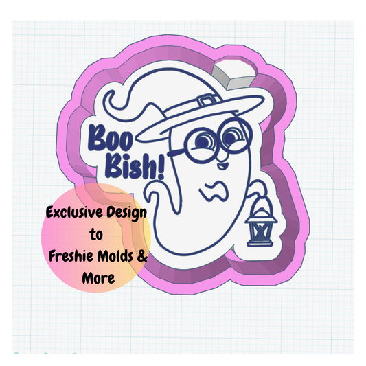 Sweary Ghost Lantern Silicone Mold