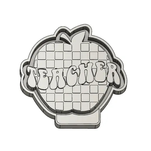 Teacher Apple Silicone Mold