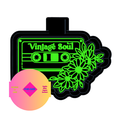 Vintage Soul Cassette Silicone Mold