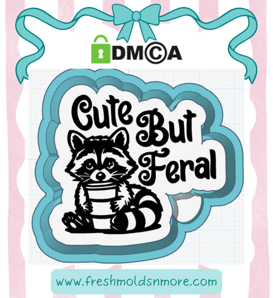 Cute but Feral Silicone Mold