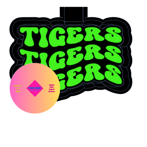 Tigers Wave Silicone Mold