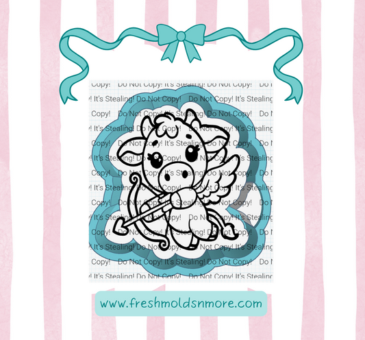 Cow Cupid Silicone Mold