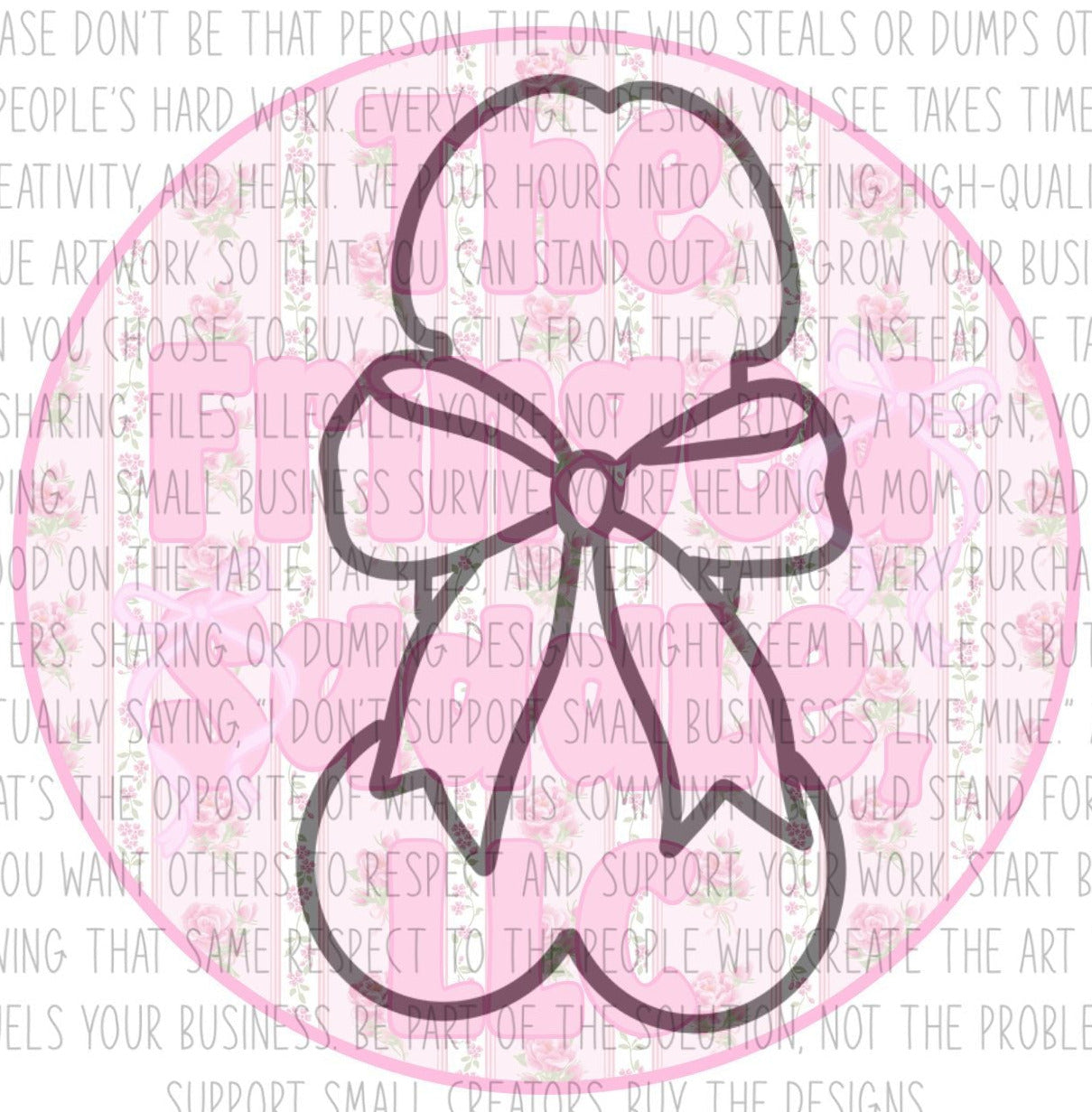 Willy with Bow Silicone Mold