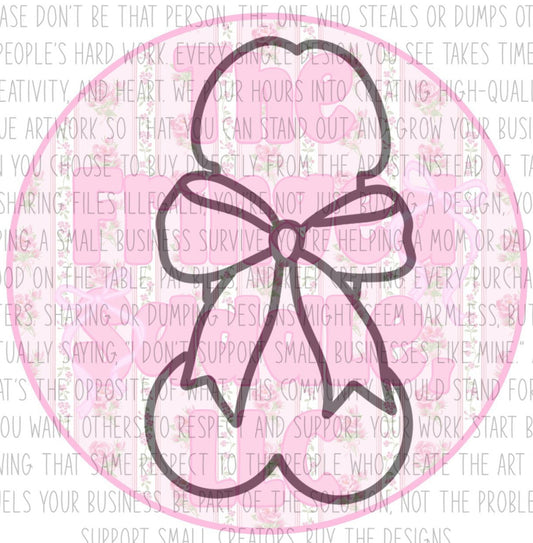 Willy with Bow Silicone Mold