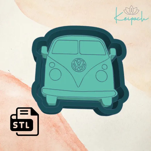 VW Bus Silicone Mold